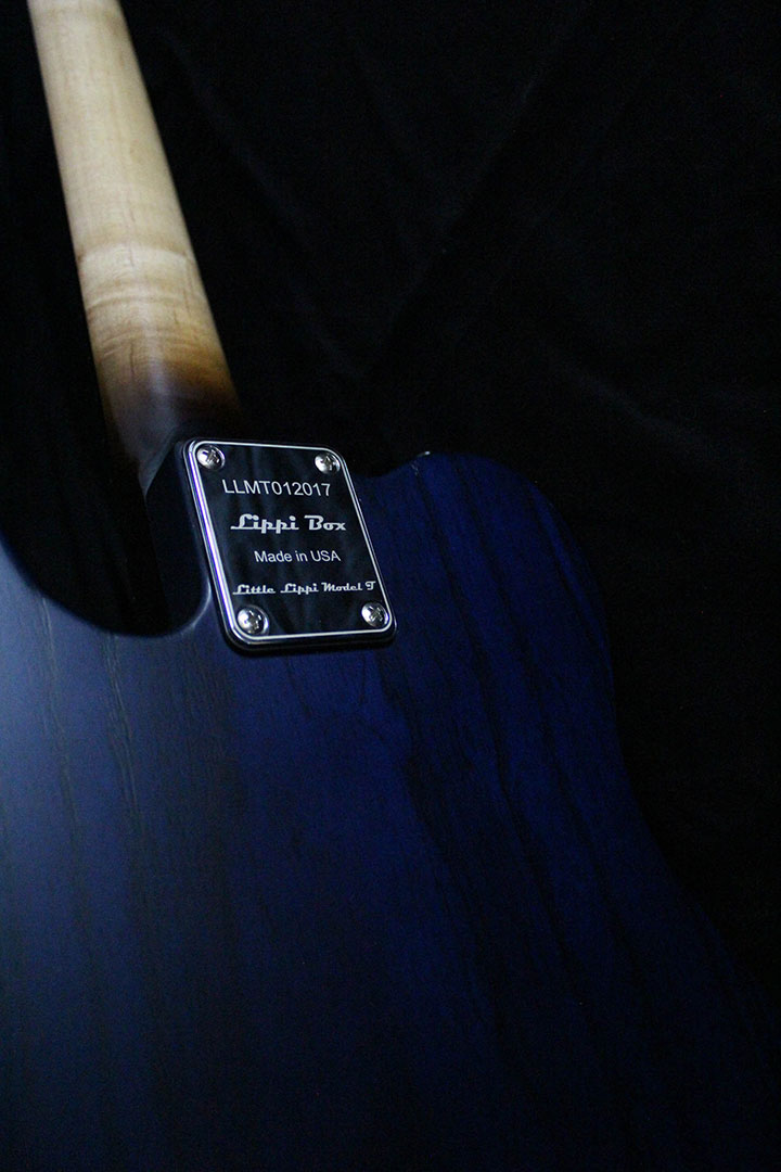 roberto venn team edies dazzling blue lippi box guitar back John Lippi